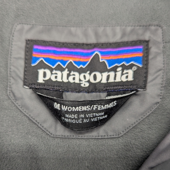 Patagonia Down With It Parka Womens Grey Size Medium Down Filled Warm Winter - Picture 3 of 10